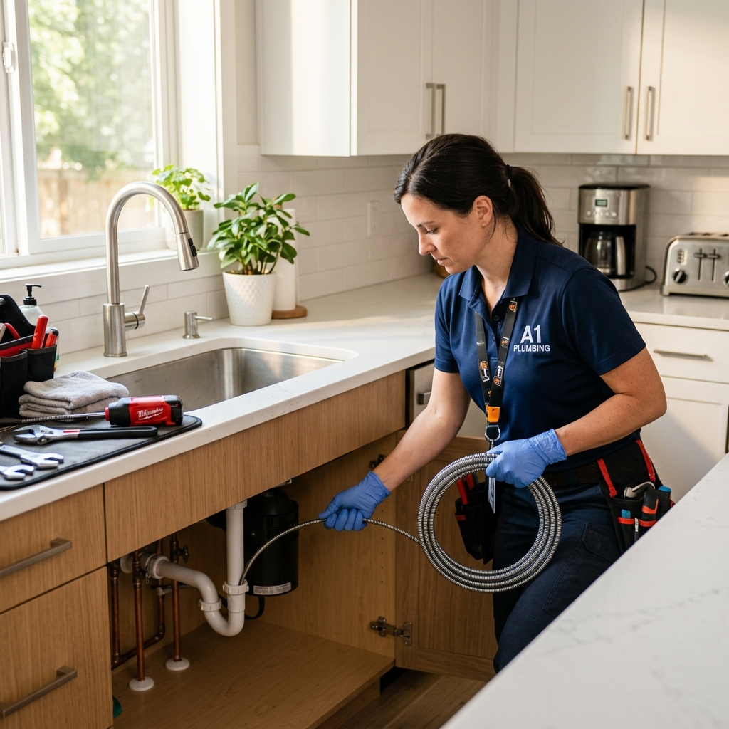 Drain cleaning service